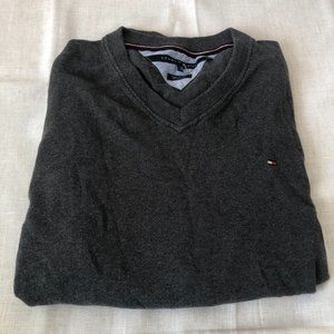 Grey Knit Tommy Hilfiger Sweater